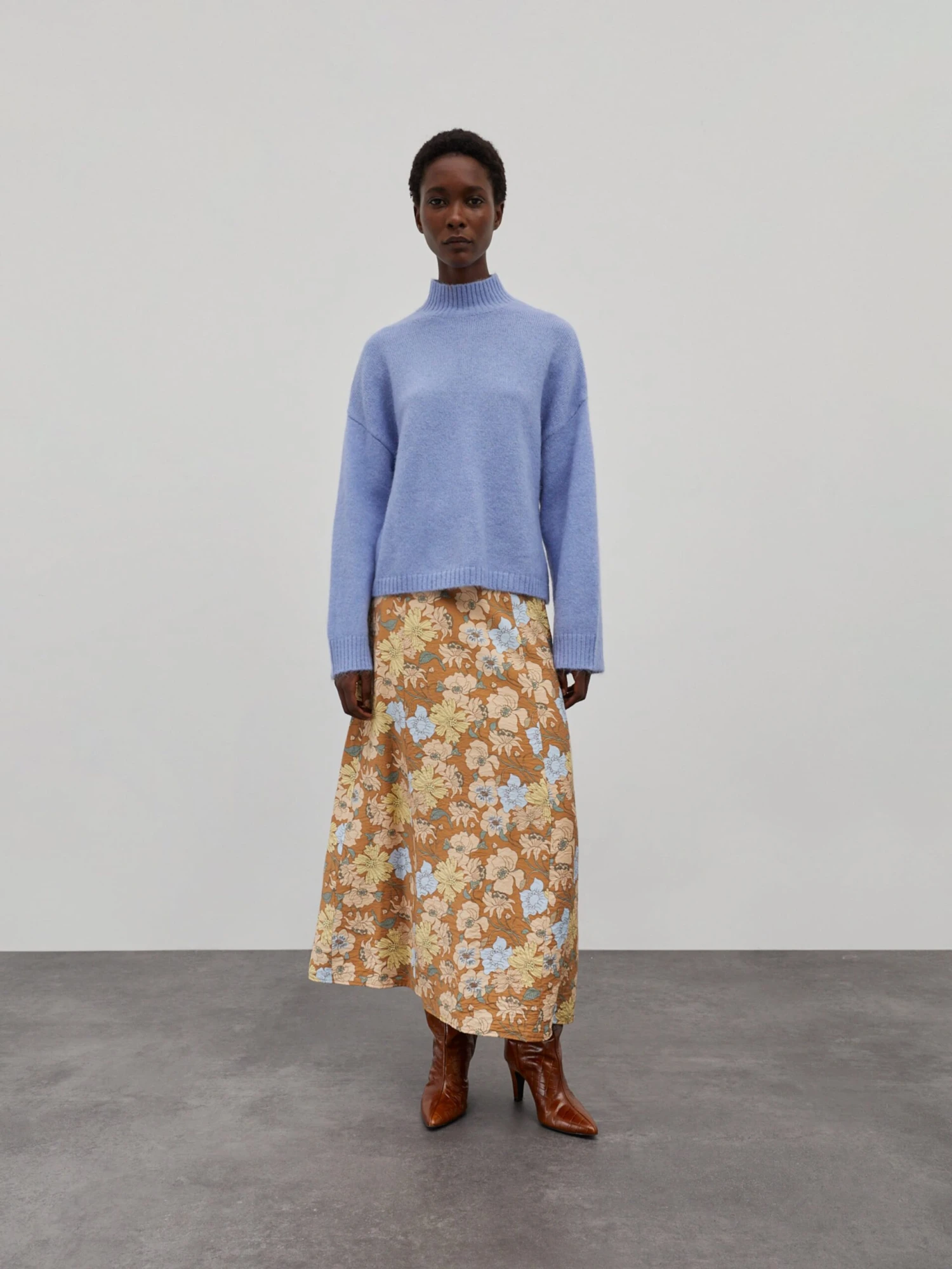 EDITED Jupes Longues Jupe Makayla Femme Caramel 7 EDITED Jupes Longues Jupe Makayla Femme Caramel – Image 5