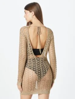 Robes Robes En Maille Femme Or -Edited You Boutique 01efd8e28c023be31fe5eb2439f71921