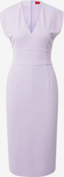 Hugo Robes Fourreaux Robe Fourreau Kemanda Femme Violet Pastel