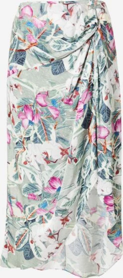 ESPRIT Jupes Longues Jupe Femme Pétrole / Vert Pastel