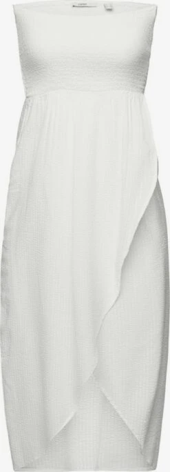 ESPRIT Robes De Plage Vêtement De Plage Femme Blanc Cassé