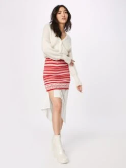 About You Mini-jupes Jupe Rana Femme Rouge Foncé -Edited You Boutique 0816e82f7310bd0d3668f062e42dc943