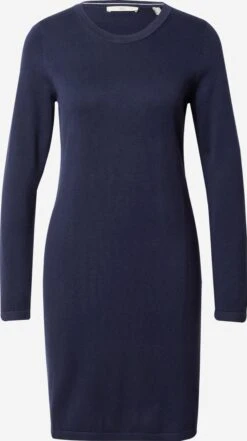 ESPRIT Robes Robes En Maille Femme Bleu Marine