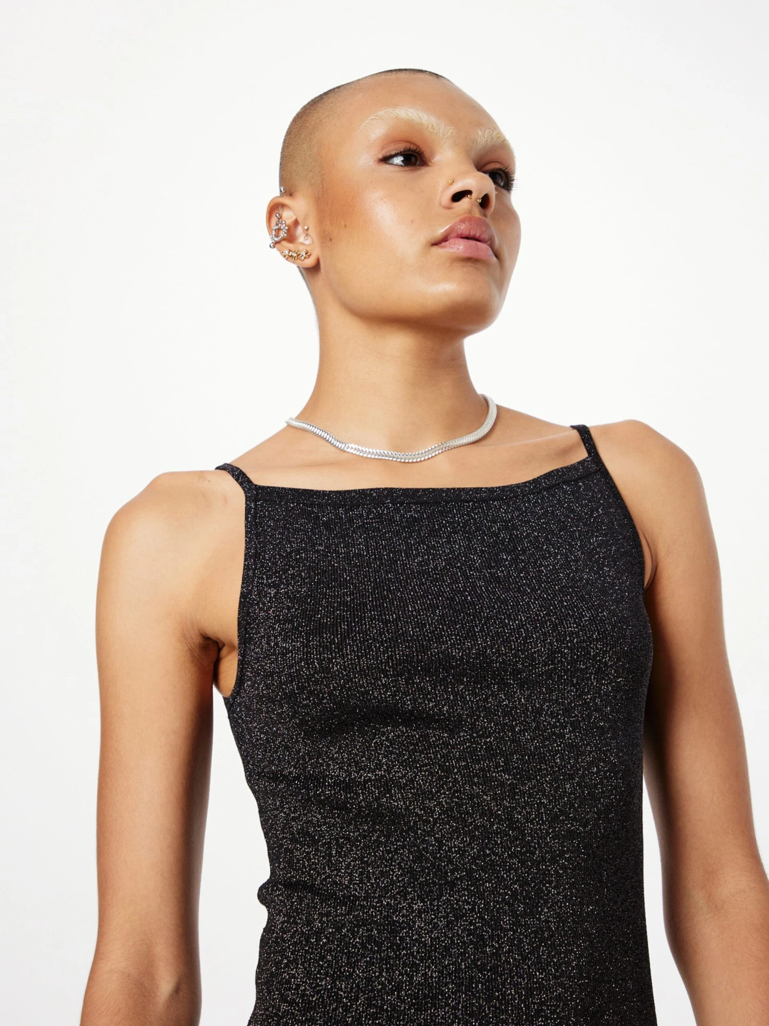 Neo Noir Robes Robes En Maille Contima Femme Noir 4 Neo Noir Robes Robes En Maille Contima Femme Noir – Image 2