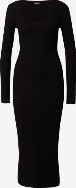 Gina Tricot Robes Robes En Maille Alva Femme Noir