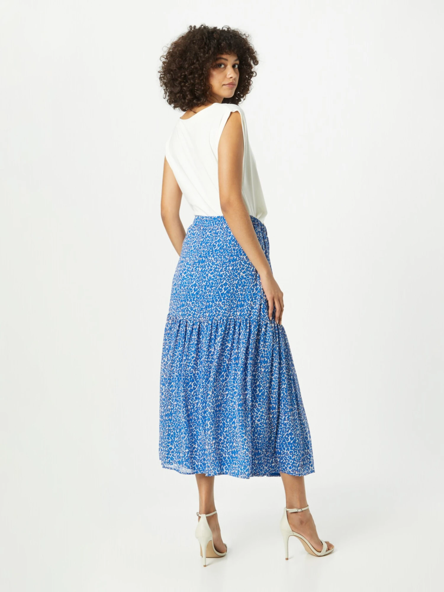 Jupes Longues Jupe Jungle Femme Bleu 6 Jupes Longues Jupe Jungle Femme Bleu – Image 4