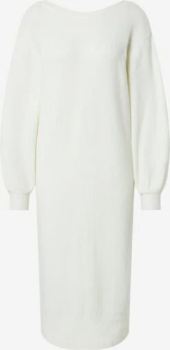 EDITED Robes Robes En Maille Neriah Femme Beige