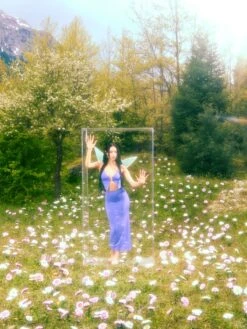 Jupes Longues Jupe Linh Femme Violet -Edited You Boutique 0ed604a3643cf626371be7f3442178b7