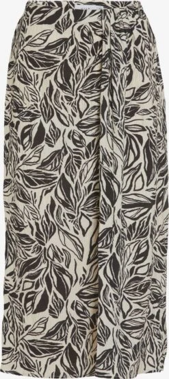 Vila Jupes Longues Jupe Femme Noir / Blanc