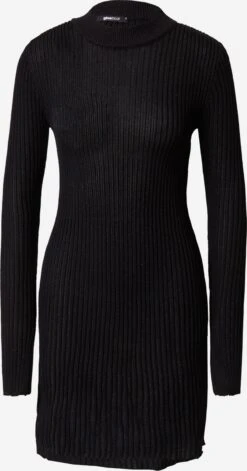 Gina Tricot Robes Robes En Maille Asta Femme Noir