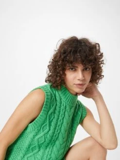 SAMSØE SAMSØE Robes Robes En Maille KAYA Femme Vert Clair -Edited You Boutique 15441569ec8a347a48098952d529c4ec