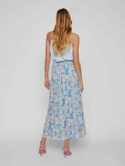Vila Jupes Longues Jupe Femme Bleu / Mélange De Couleurs -Edited You Boutique 18eba3dc7c1ac725a8e20d634e27dbe2
