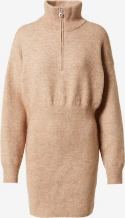 Robes Robes En Maille Hydrangea Femme Beige Chiné