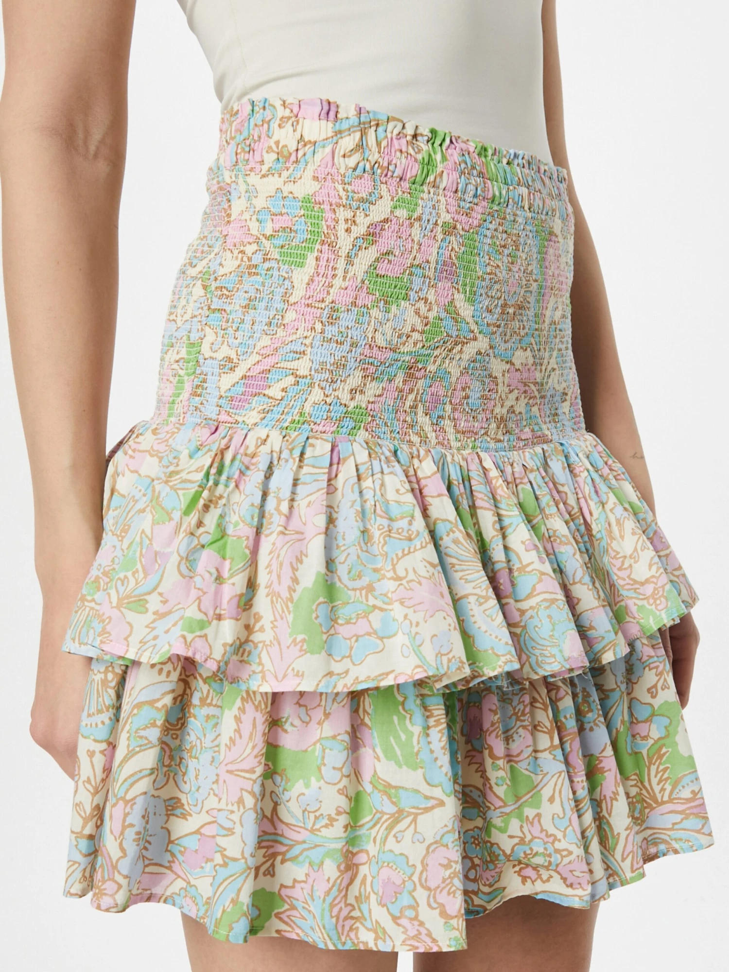 Fabienne Chapot Mini-jupes Jupe Mary Femme Sable 4 Fabienne Chapot Mini-jupes Jupe Mary Femme Sable – Image 2