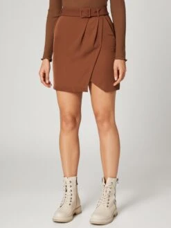 Mini-jupes Jupe Armina Femme Marron -Edited You Boutique 1ae02ff5c311e5af7e1f9ab2fb8244cd