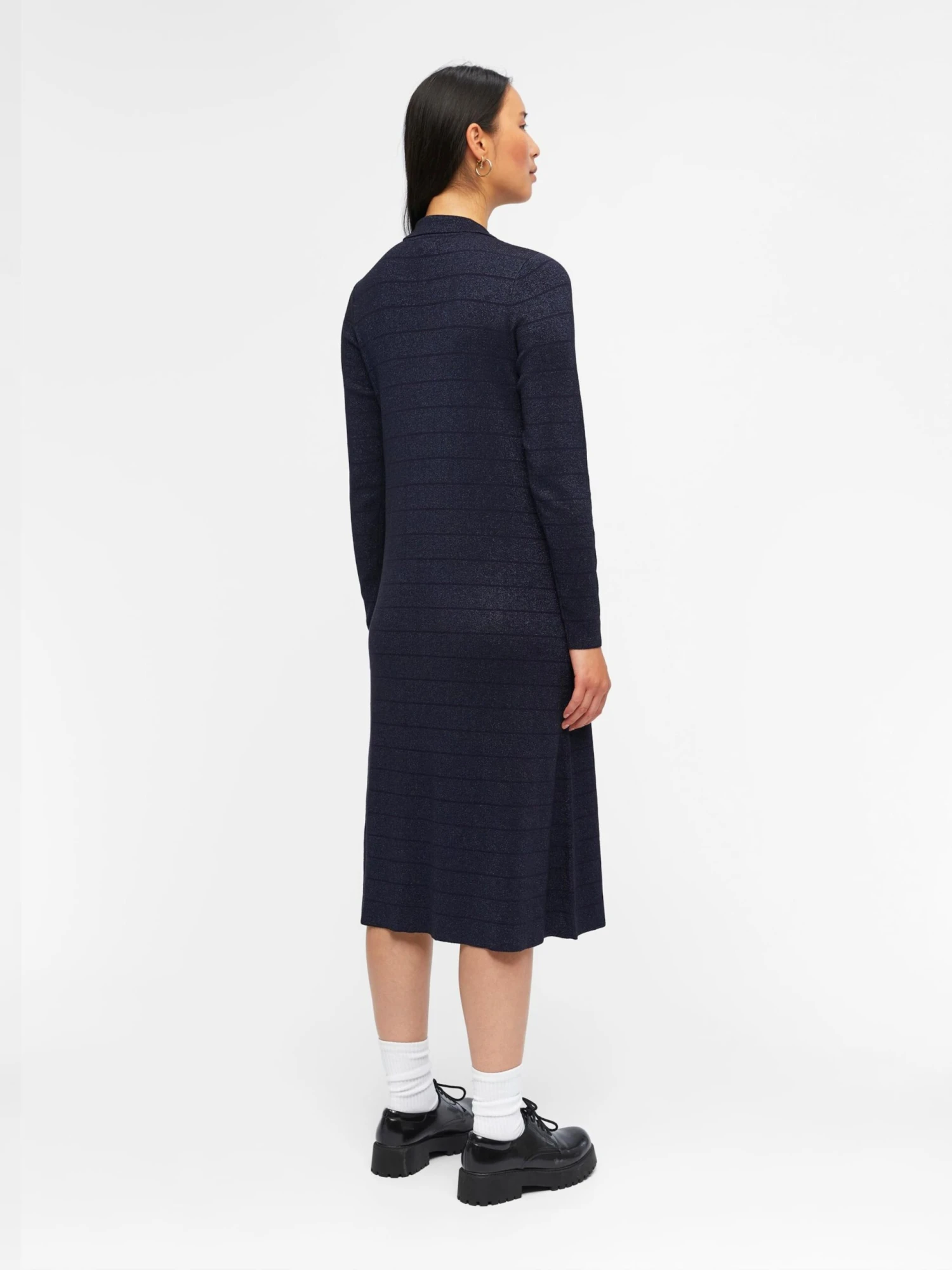 Object Robes Robes En Maille Martina Femme Bleu Nuit 4 Object Robes Robes En Maille Martina Femme Bleu Nuit – Image 2