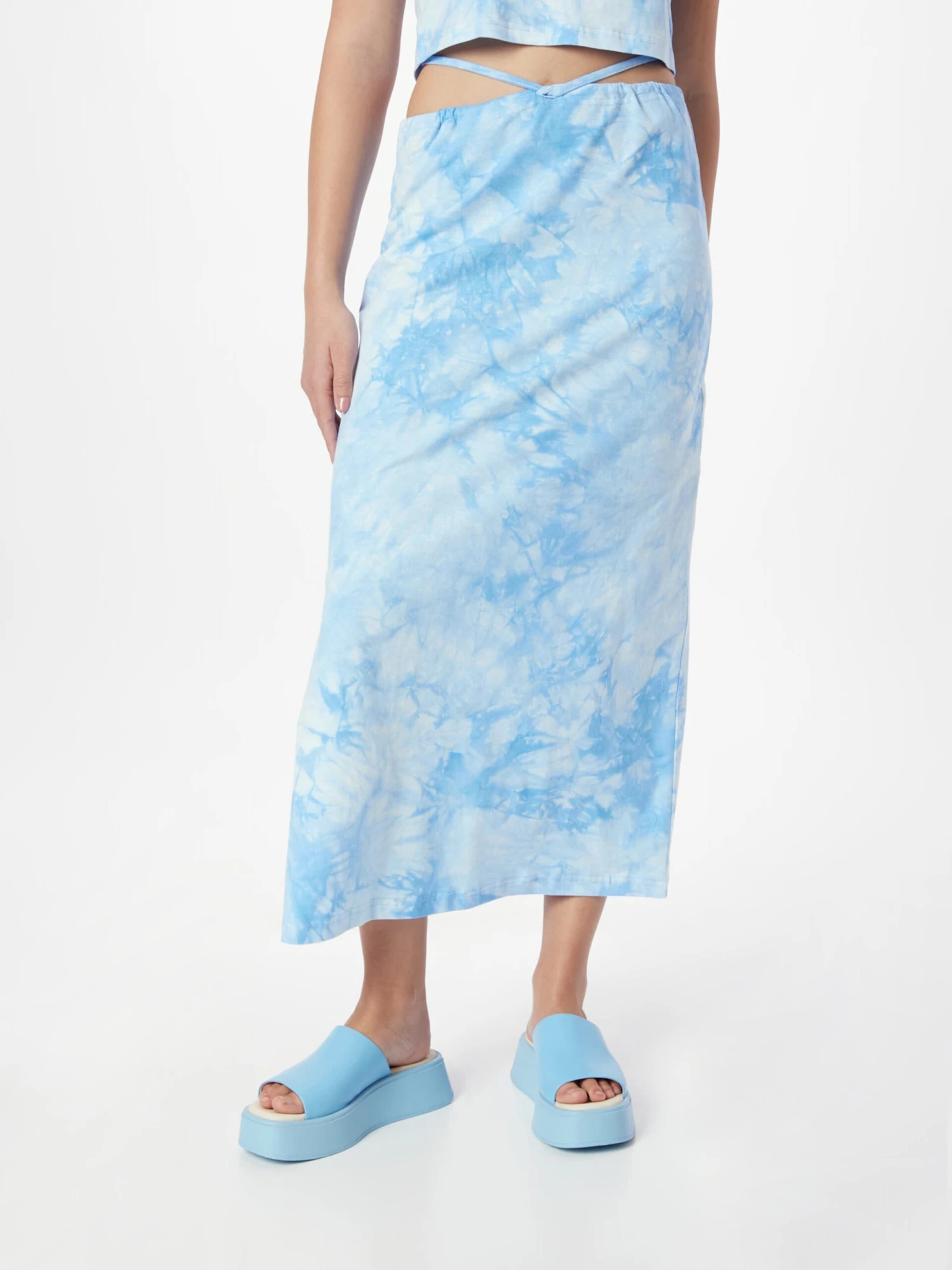 Résumé Jupes Longues Jupe Stevie Femme Bleu Clair 5 Résumé Jupes Longues Jupe Stevie Femme Bleu Clair – Image 3