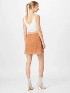 About You Mini-jupes Jupe Irem Femme Orange -Edited You Boutique 216cbee0543809e9e3d3709e30c973b8