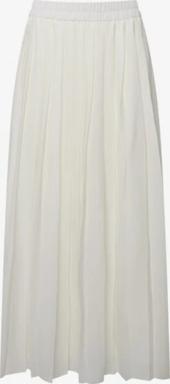 Ulla Popken Jupes Longues Jupe Femme Blanc Cassé