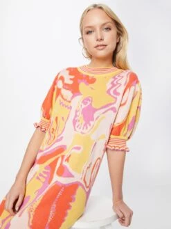 Robes Robes En Maille Alda Femme Jaune -Edited You Boutique 27819969e42d0f0f74b17d636d9d5683