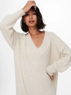 ONLY Robes Robes En Maille Tessa Femme Beige Clair -Edited You Boutique 2a27b3267633f3ad7ab5bf56dd31655f