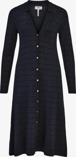 Object Robes Robes En Maille Martina Femme Bleu Nuit