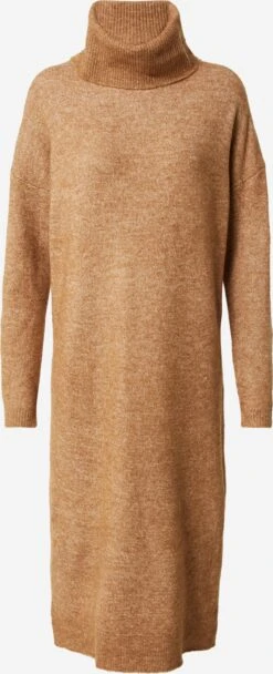 Vila Robes Robes En Maille Mathilda Femme Noisette