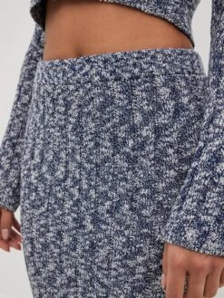 NA-KD Jupes Longues Jupe Femme Bleu-gris -Edited You Boutique 2db4ded2fdb8c2936b6b1f12e8e5b434