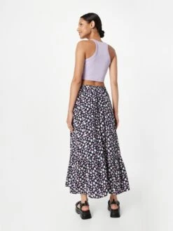 ESPRIT Jupes Longues Jupe Femme Bleu Nuit -Edited You Boutique 2dd671e65cfa7e5e6b69449e5f0b8263