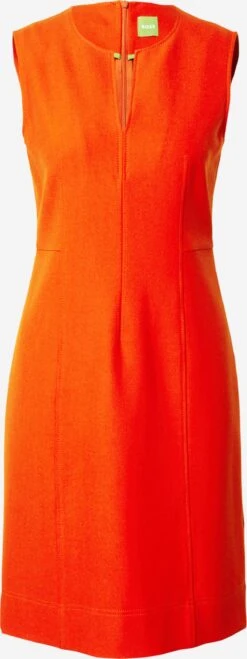 Robes Fourreaux Robe Fourreau Duwa Femme Orange Foncé