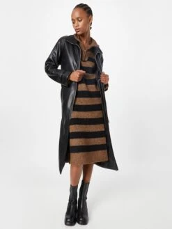 Object Robes Robes En Maille Femme Marron / Noir 10 Object Robes Robes En Maille Femme Marron / Noir -Edited You Boutique 2fcc081178e4873a29ce8e68936e621e