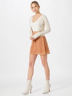 About You Mini-jupes Jupe Irem Femme Orange -Edited You Boutique 307f6bac5a031d5d3cc65710ced3cd6d