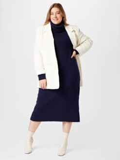 Robes Robes En Maille BRANDIE Femme Bleu Nuit -Edited You Boutique 31d00c08b11da5cb474786c9a8eb3c97