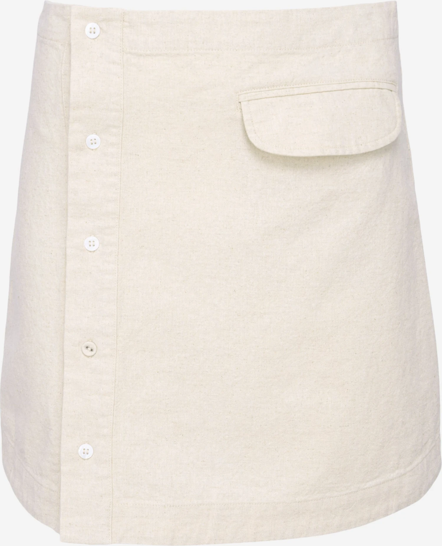 Mini-jupes Jupe Meidi Femme Beige 3 Mini-jupes Jupe Meidi Femme Beige