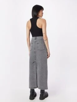 Global Funk Jupes Longues Jupe Joance Femme Gris -Edited You Boutique 3486bddb1e834c1a628b0cd383a590f7