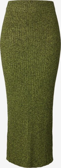 EDITED Jupes Longues Jupe Pardis Femme Citron Vert