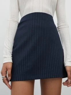 EDITED Mini-jupes Jupe Saphia Femme Bleu Marine 11 EDITED Mini-jupes Jupe Saphia Femme Bleu Marine -Edited You Boutique 35d81c40661e8588f794c59e3453fbdc