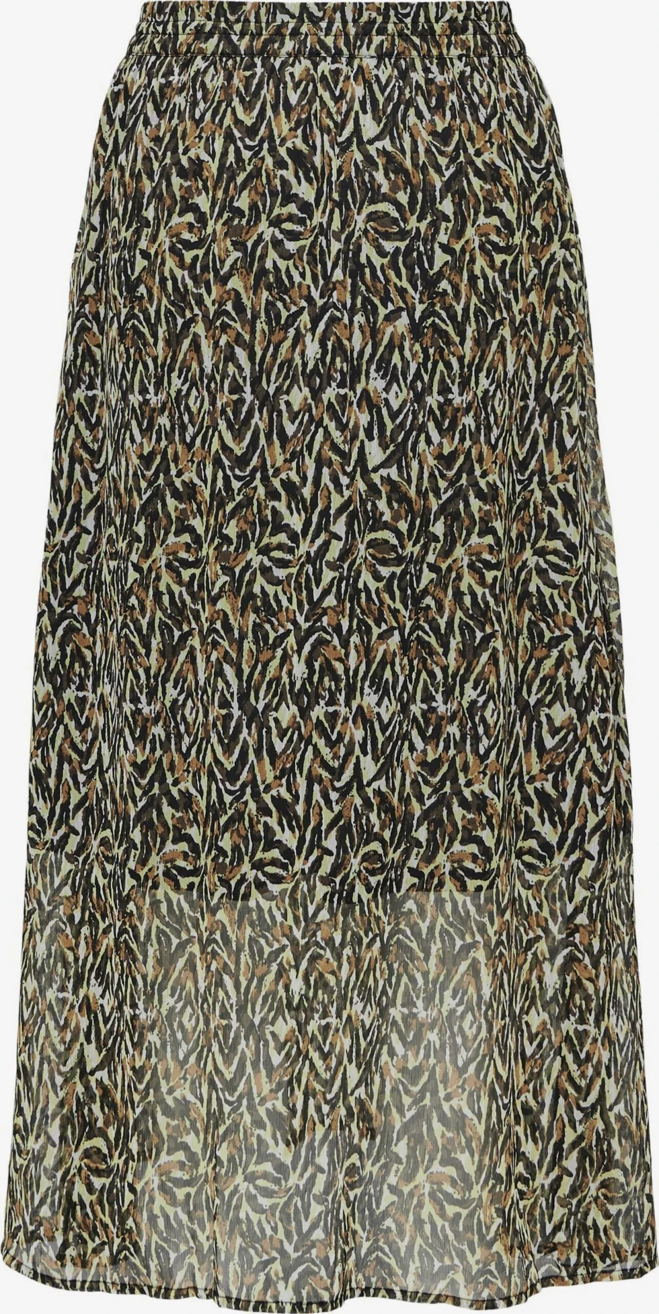 ONLY Jupes Longues Jupe Eliza Femme Vert Pastel / Vert Foncé 4 ONLY Jupes Longues Jupe Eliza Femme Vert Pastel / Vert Foncé – Image 2