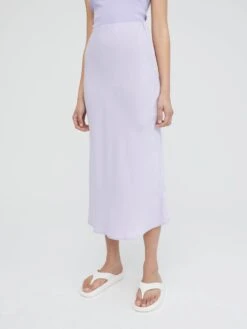 EDITED Jupes Longues Jupe Jara Femme Violet Clair -Edited You Boutique 3821061ec40f89eb084b4922e292ae61