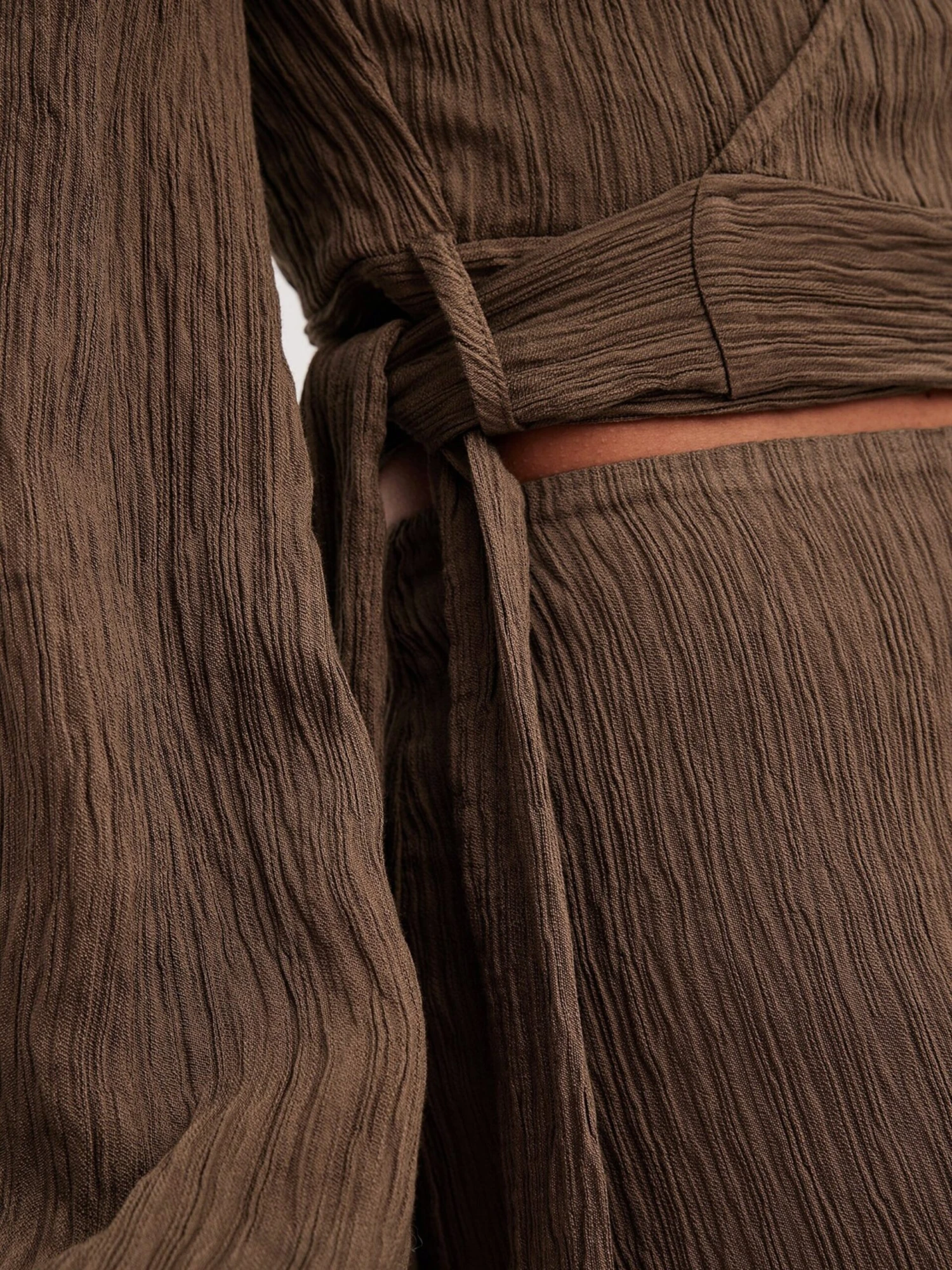 NA-KD Mini-jupes Jupe Femme Marron 6 NA-KD Mini-jupes Jupe Femme Marron – Image 4