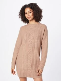 About You Robes Robes En Maille Ragna Femme Noisette -Edited You Boutique 3a48f44a2fd51e0cd5dee39475580bc3