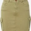 ONLY Mini-jupes Jupe MISSOURI Femme Kaki -Edited You Boutique 3aff4c8220b5c7c16807aff934e0faa4