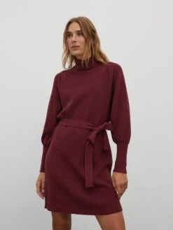 EDITED Robes Robes En Maille Malene Femme Bourgogne -Edited You Boutique 3b5f225d74fc9d5e4e806e9b0297da17