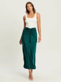 Tussah Jupes Longues Jupe LEILA Femme Vert -Edited You Boutique 3ba6a7638810e8d4ec26a7aaff1aff6f