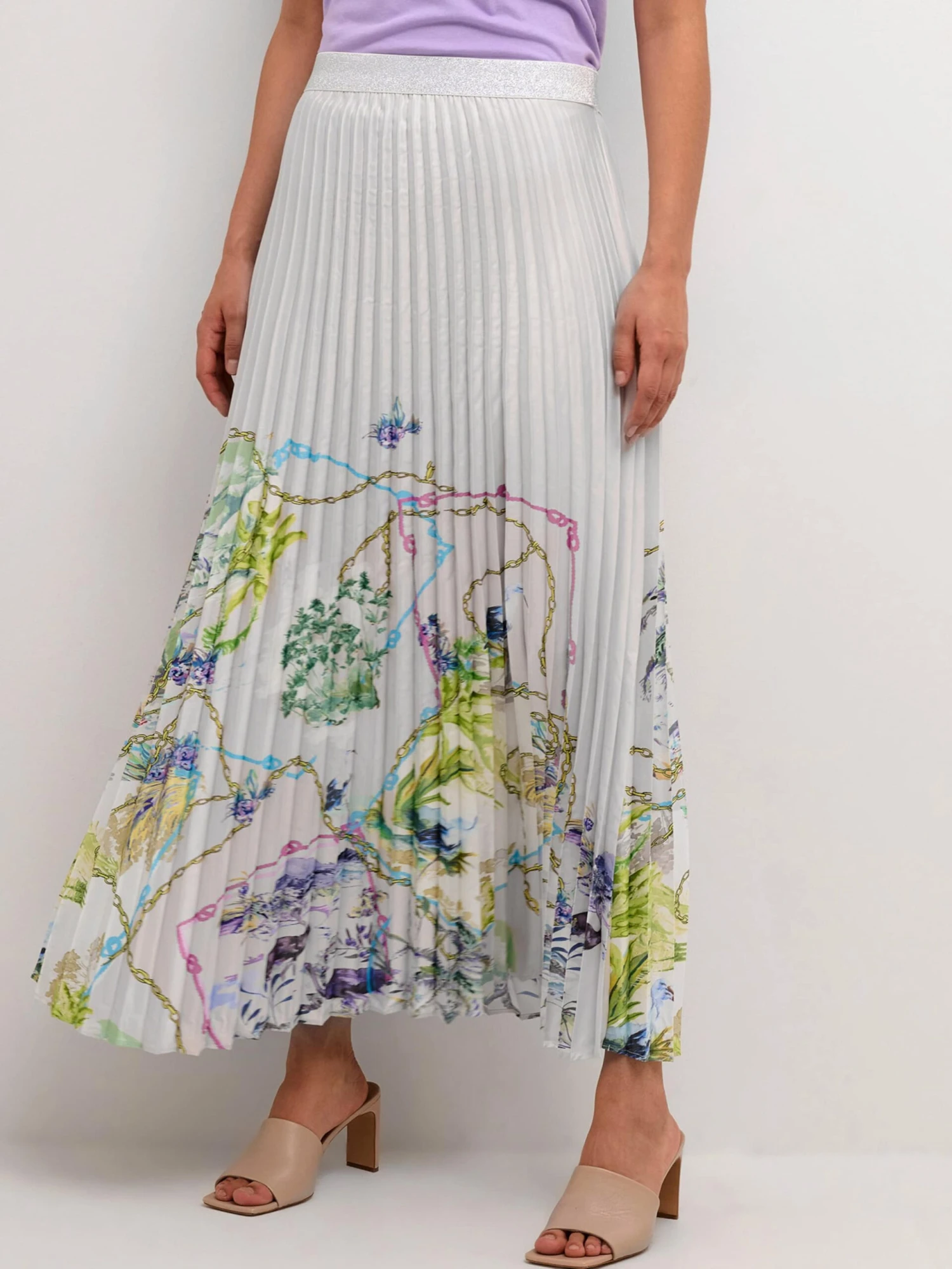 Cream Jupes Longues Jupe Manda Femme Blanc 5 Cream Jupes Longues Jupe Manda Femme Blanc – Image 3