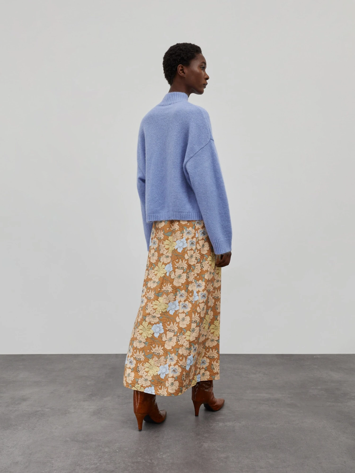 EDITED Jupes Longues Jupe Makayla Femme Caramel 6 EDITED Jupes Longues Jupe Makayla Femme Caramel – Image 4