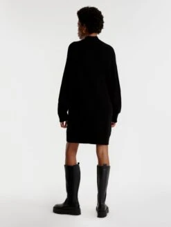 EDITED Robes Robes En Maille Invidia Femme Noir -Edited You Boutique 3f9a48133f6aff972dbd980d7f62dd54