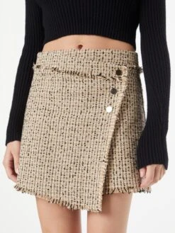 United Colors Of Benetton Mini-jupes Jupe Femme Chamois -Edited You Boutique 4026c2eaa8c8c00f572929e11834dbb8