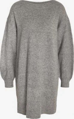 Noisy May Robes Robes En Maille FRIVA Femme Gris Chiné