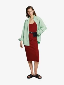 ESPRIT Robes Robes En Maille Femme Rouille 9 ESPRIT Robes Robes En Maille Femme Rouille -Edited You Boutique 407937fcf770bb3ad314fef28bfa392f